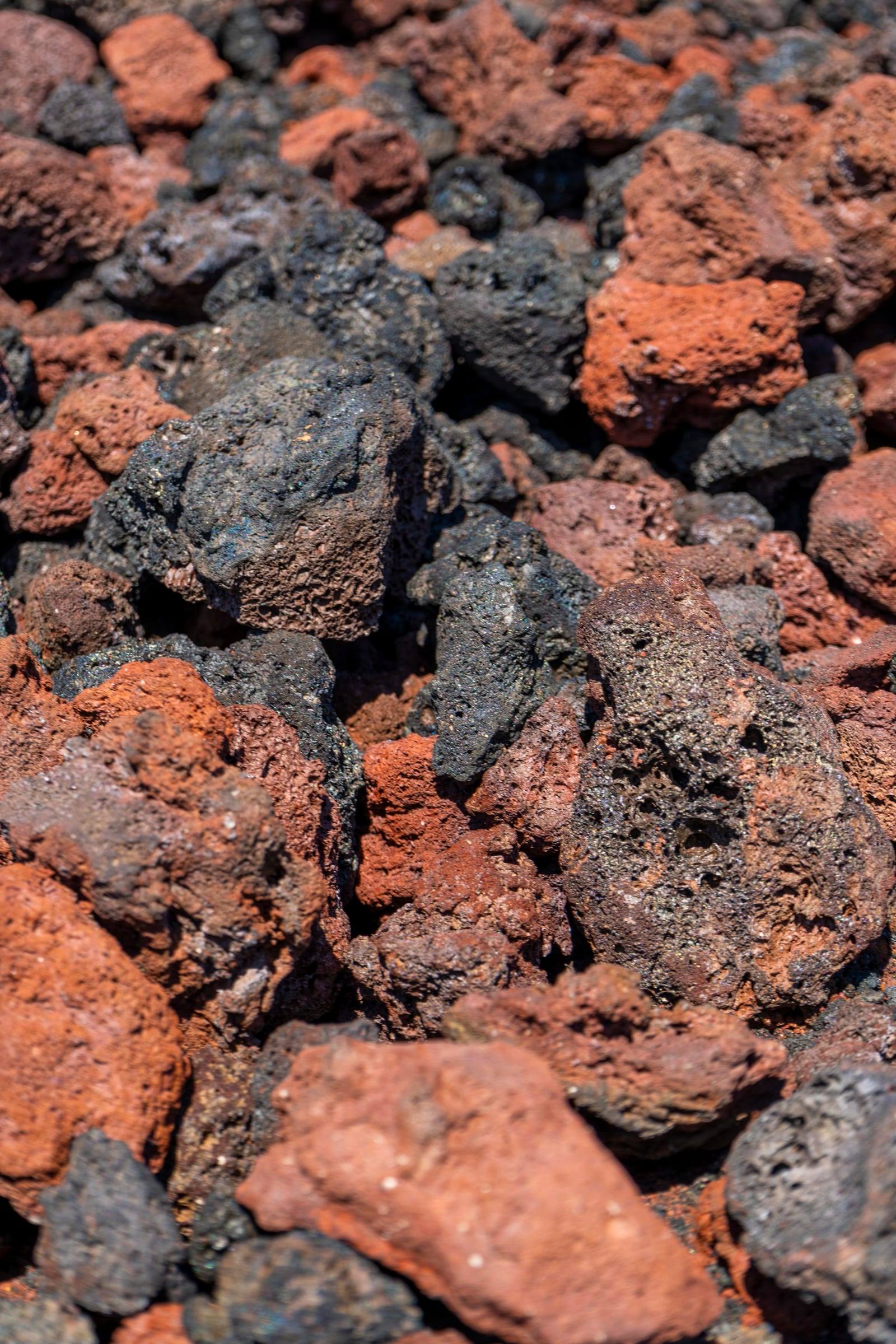 Petrified lava in El Pinacate